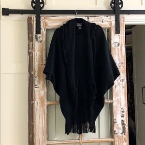 Cozy slouchy sweater poncho